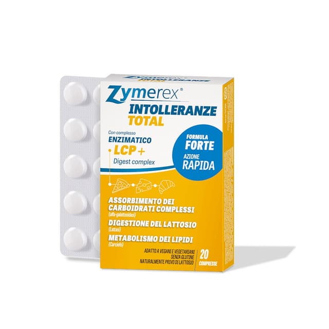 Zymerex Intolerancias Total – 20 comprimidos