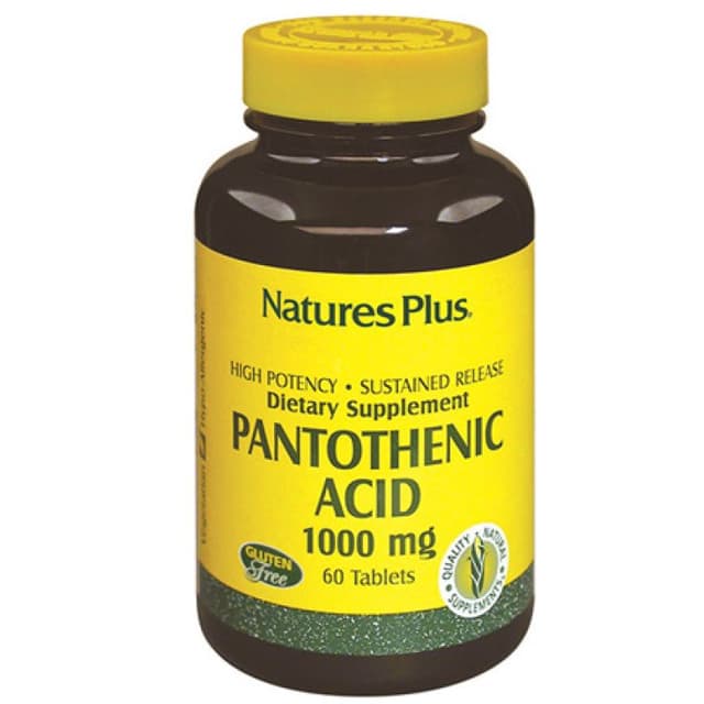 Ácido Pantoténico (Vitamina B5) 1000 mg – STREGA