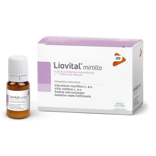 Liovital Mirtillo – 8 frascos