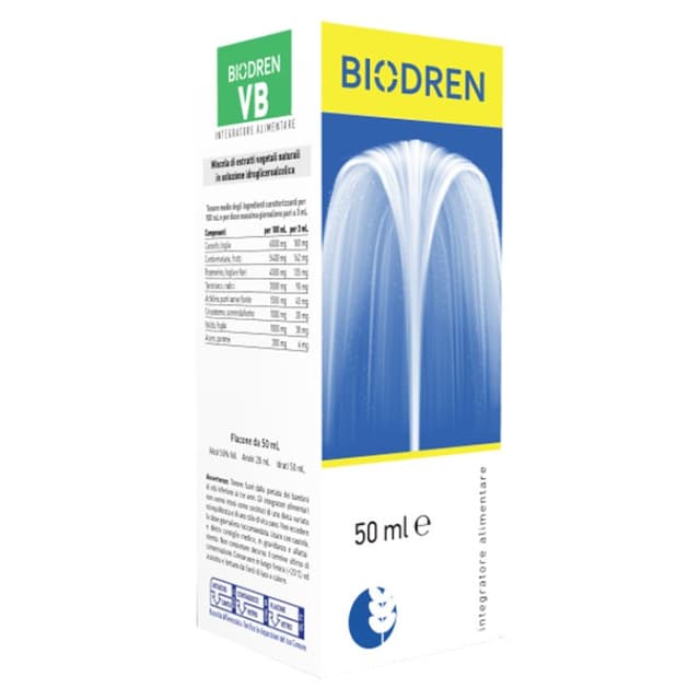 Biodren VB Alcachofa + Cardo Mariano – 50 ml gotas