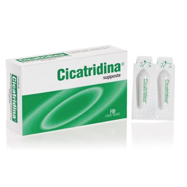 Cicatridina Supositorios – 10 unidades
