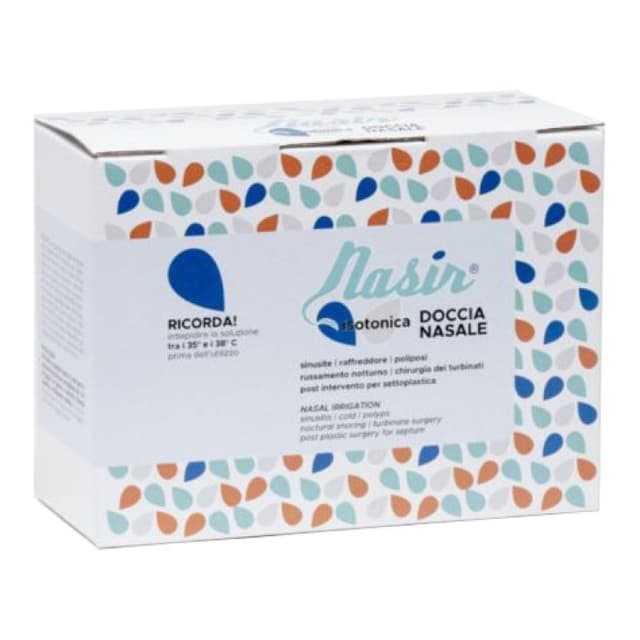 Nasir Ducha Nasal Compact – 6 sobres + 1 dispositivo de lavado