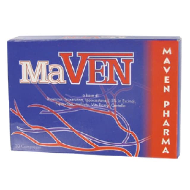 Diosmina + Rutina – 30 comprimidos de 36 g | Maven