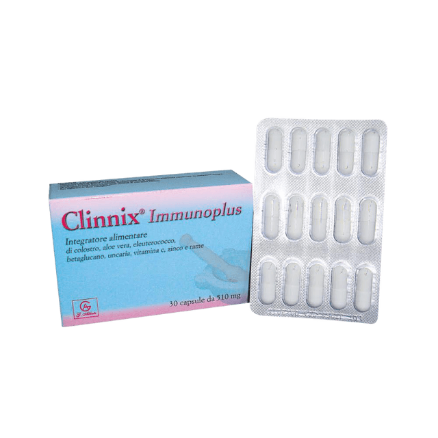 Beta-Glucano + Vitamina C – 30 cápsulas | Clinnix-Immunoplus