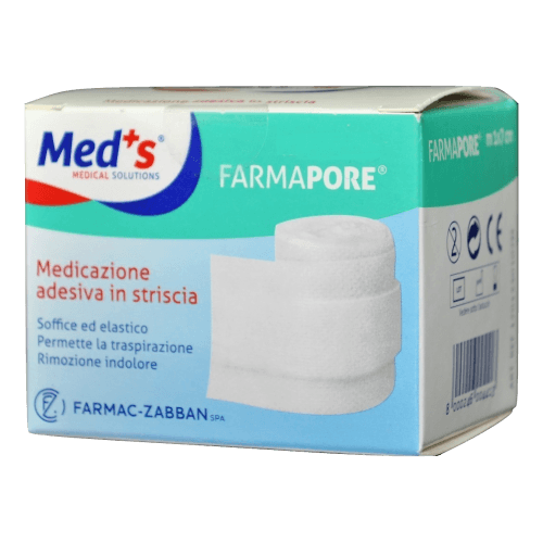 Zabban Meds Pore Medic Apósito adhesivo 1 m x 10 cm – Rollo
