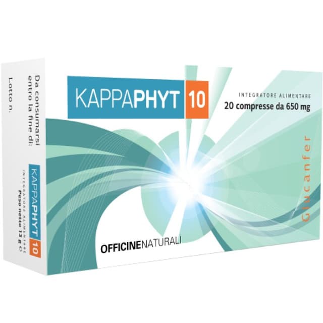 Lactoferrina 200 mg – 20 comprimidos de 650 mg | Kappaphyt 10