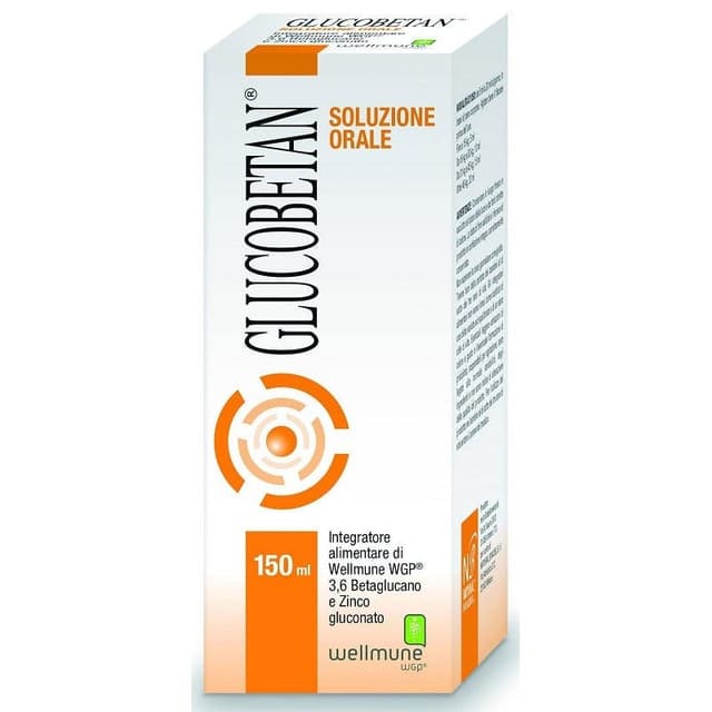 Beta-Glucano 140 mg + Zinc – 150 ml Solución | Glucobetan Solución Oral
