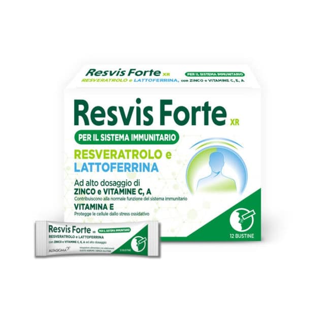 Resveratrol + Zinc – 12 sobres | Resvis Forte XR