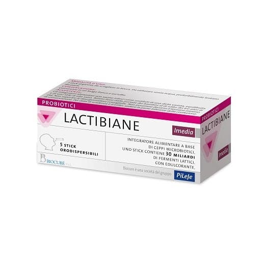 Probióticos con bacterias del ácido láctico – 5 sobres monodosis | Lactibiane Imedia