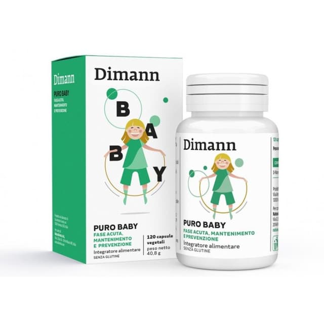 Dimann Puro Baby – 120 cápsulas con D-Manosa