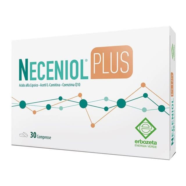 Coenzima Q10 + L-Carnitina – 30 comprimidos | Neceniol Plus