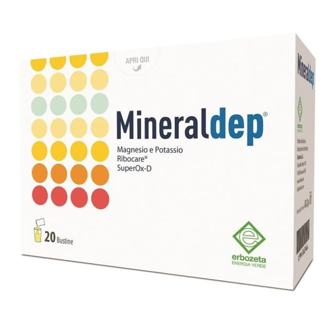 Citrato de magnesio + Potasio – 20 sobres | Mineraldep
