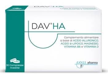 Dav HA – 30 comprimidos | Complemento alimenticio con ácido hialurónico