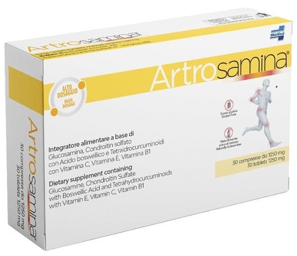Glucosamina + Potasio – 30 comprimidos de 1,25 g | Artrosamina