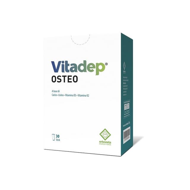Calcio 400 mg + L-Lisina – 30 sobres | Vitadep Osteo