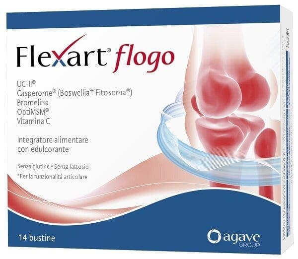 Bromelina 700 mg + Boswelia (incienso) – 14 sobres | Flexart Flogo