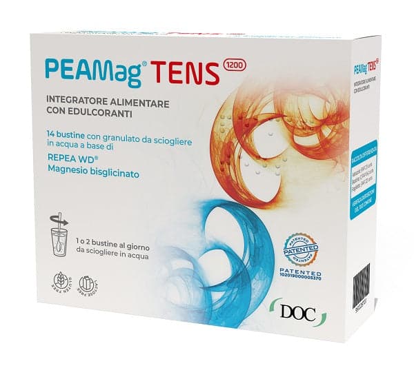 Palmitoiletanolamida (PEA) 2.400 mg + Magnesio – 14 sobres | Peamag Tens