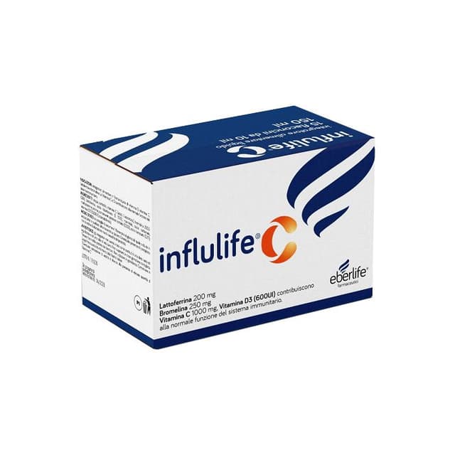 Vitamina C + Bromelina – 15 sobres | INFLULIFE C