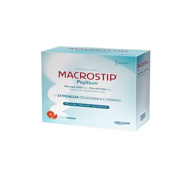 Macrostip Psyllium – 14 sobres de cáscara de psyllium