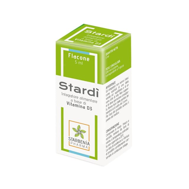 Vitamina D3 400 UI – 5 ml Solución | Stardi