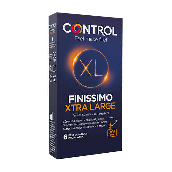 Control Finissimo Original XL Preservativos – 6 unidades