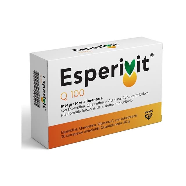Hesperidina + Quercetina – 30 comprimidos | Esperivit Q 100