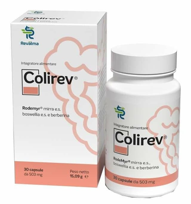 Colirev Incienso (Boswellia) 130 mg + Berberina – 30 cápsulas