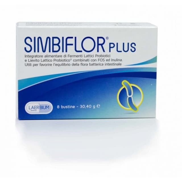 Simbiflor Plus con Inulina y Probióticos – 8 sobres