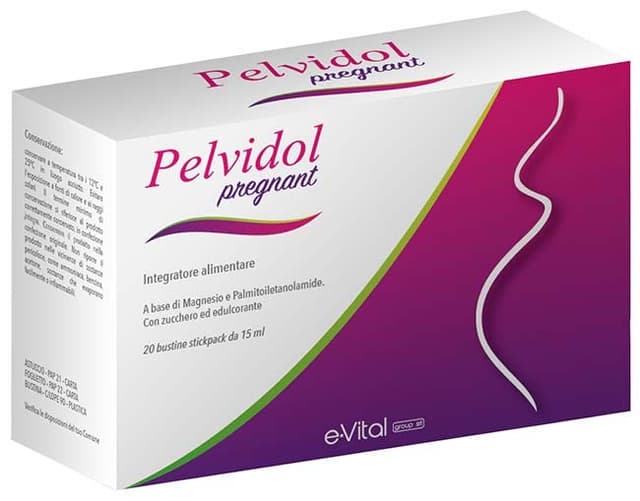Palmitoiletanolamida (PEA) 300 mg + Magnesio – 20 sobres | Pelvidol Pregnant