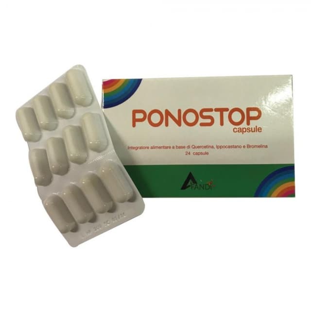 Quercetina + Castaño de Indias – 24 cápsulas | Ponostop