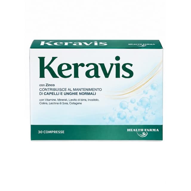 Keravis – 30 comprimidos para cabello y uñas