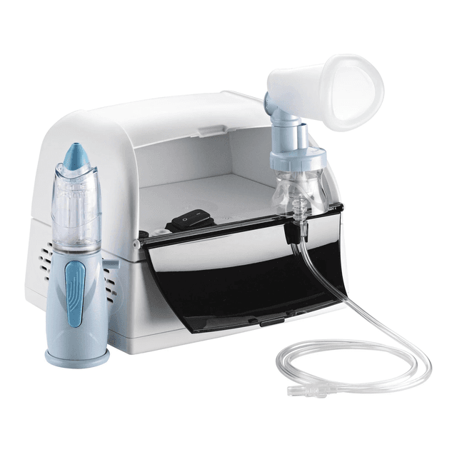 Nebula Aerosol – Inhalador de compresor de pistón con accesorios